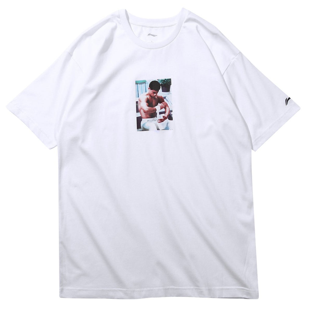 FW Sports Culture Comfort Short Sleeve Crew Collar Men AHSN745 AHSN899 AHSN909 AHSN901 Ahsn737 White T-Shirt