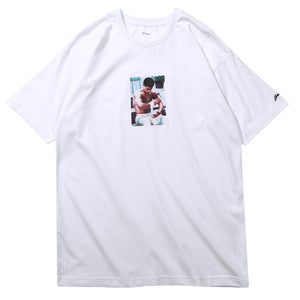 FW Sports Culture Comfort Short Sleeve Crew Collar Men AHSN745 AHSN899 AHSN909 AHSN901 Ahsn737 White T-Shirt