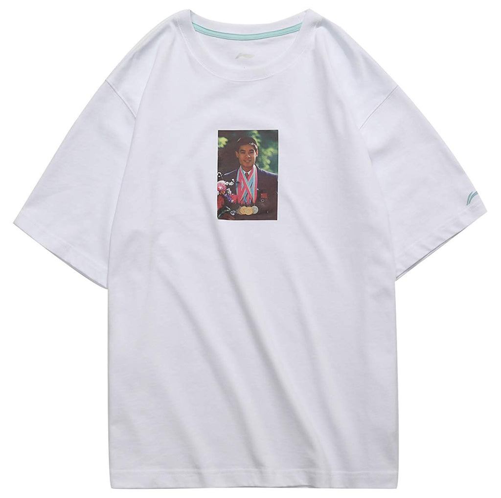 FW Sports Culture Comfort Short Sleeve Crew Collar Men AHSN745 AHSN899 AHSN909 AHSN901 Ahsn857 White T-Shirt