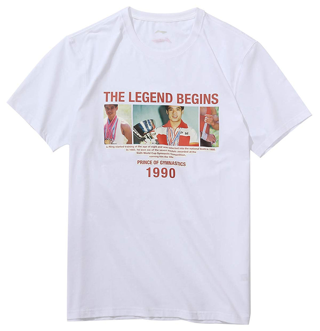 FW Sports Culture Comfort Short Sleeve Crew Collar Men AHSN745 AHSN899 AHSN909 AHSN901 Ahsn867 White T-Shirt
