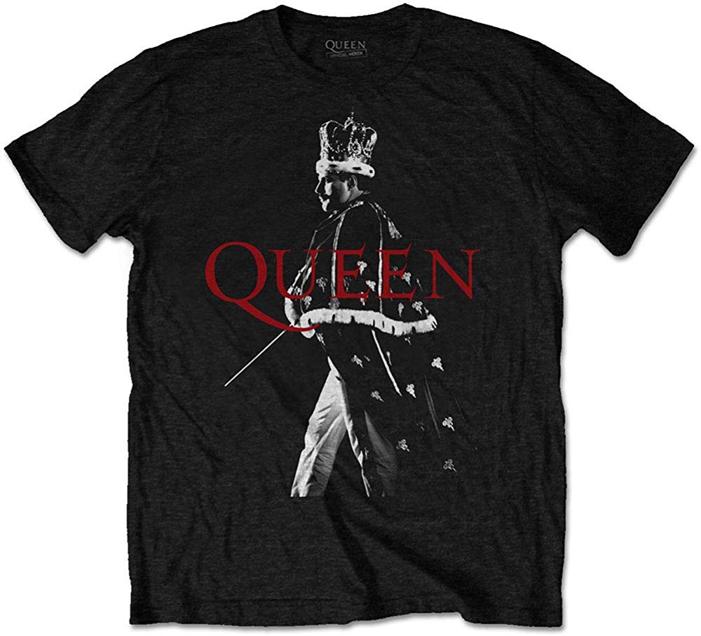 Freddie Crown Official Queen Merchandise red T-Shirt