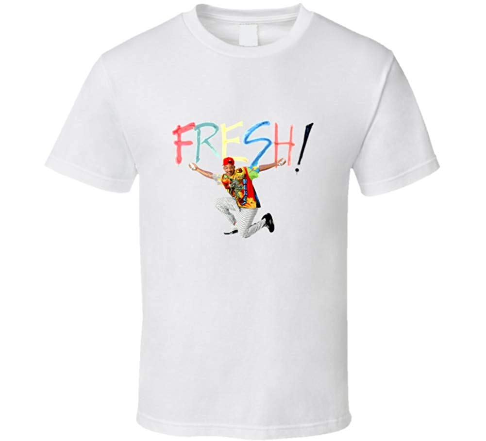 Fresh Prince of Bel Air Will Smith Popular Fan black T-Shirt