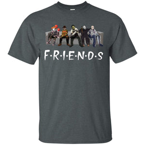 Friends Halloween Michael Jason Penny Dark Heather black T-Shirt