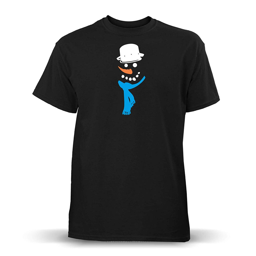 Frosty The Snowman' Unisex Black T-Shirt