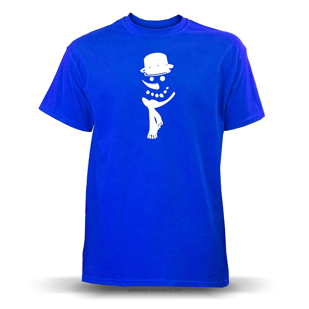 Frosty The Snowman' Unisex Blue T-Shirt