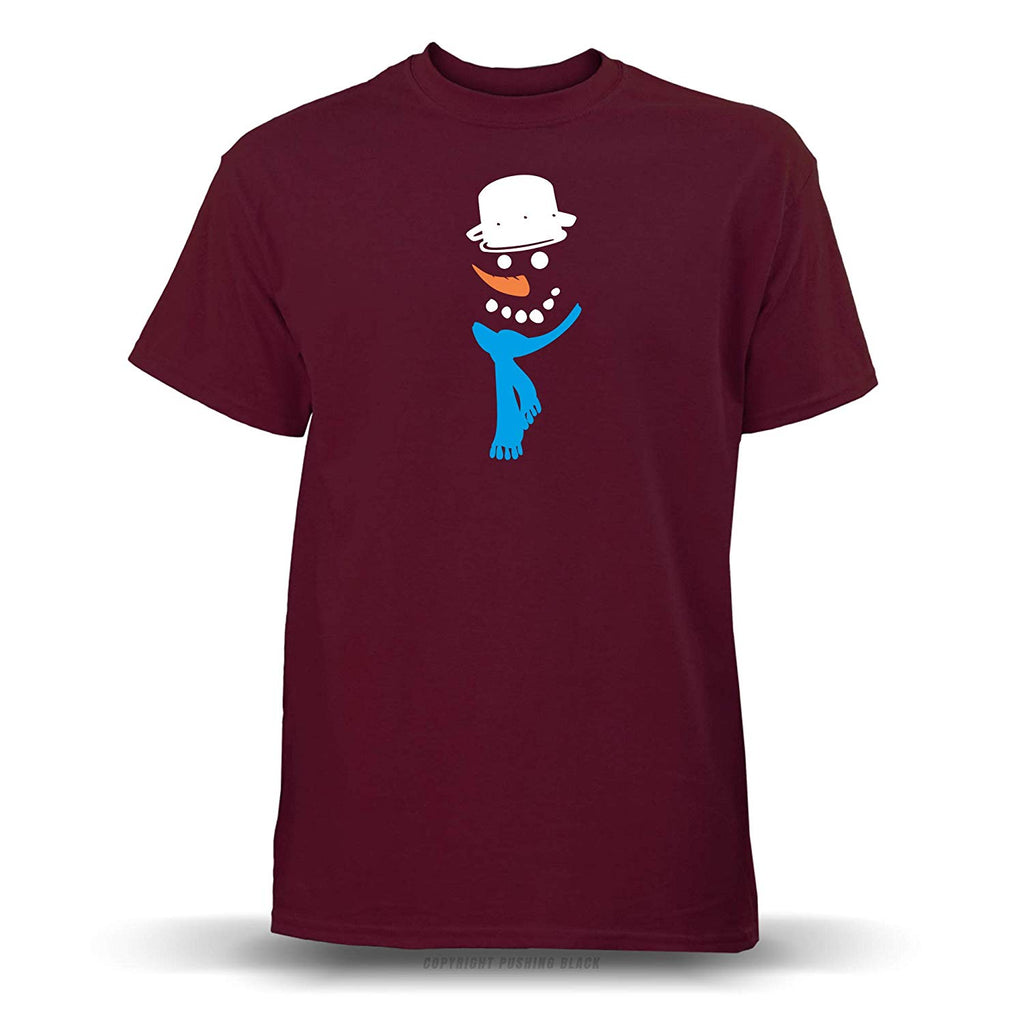 Frosty The Snowman' Unisex Maroon T-Shirt