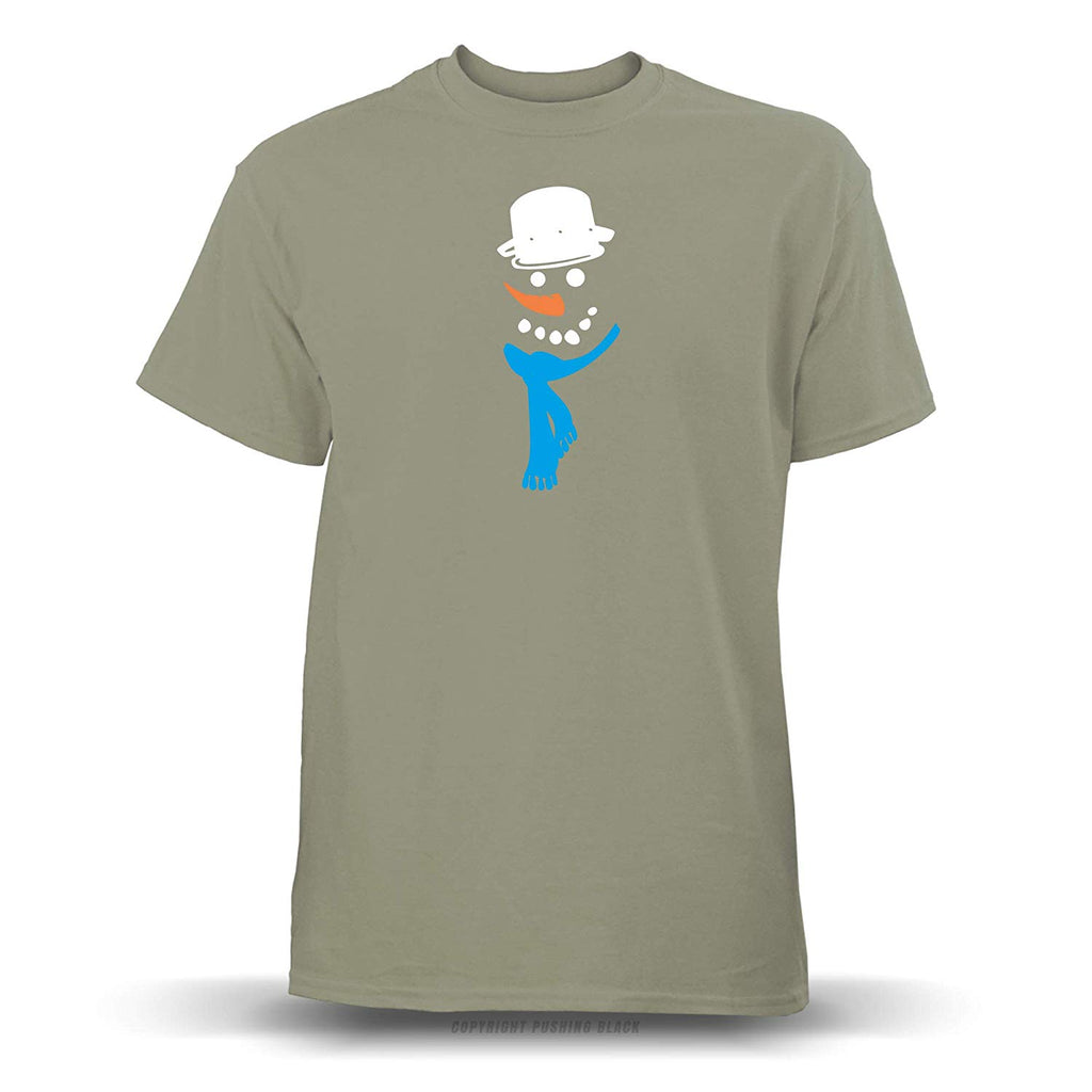 Frosty The Snowman' Unisex Military Green T-Shirt