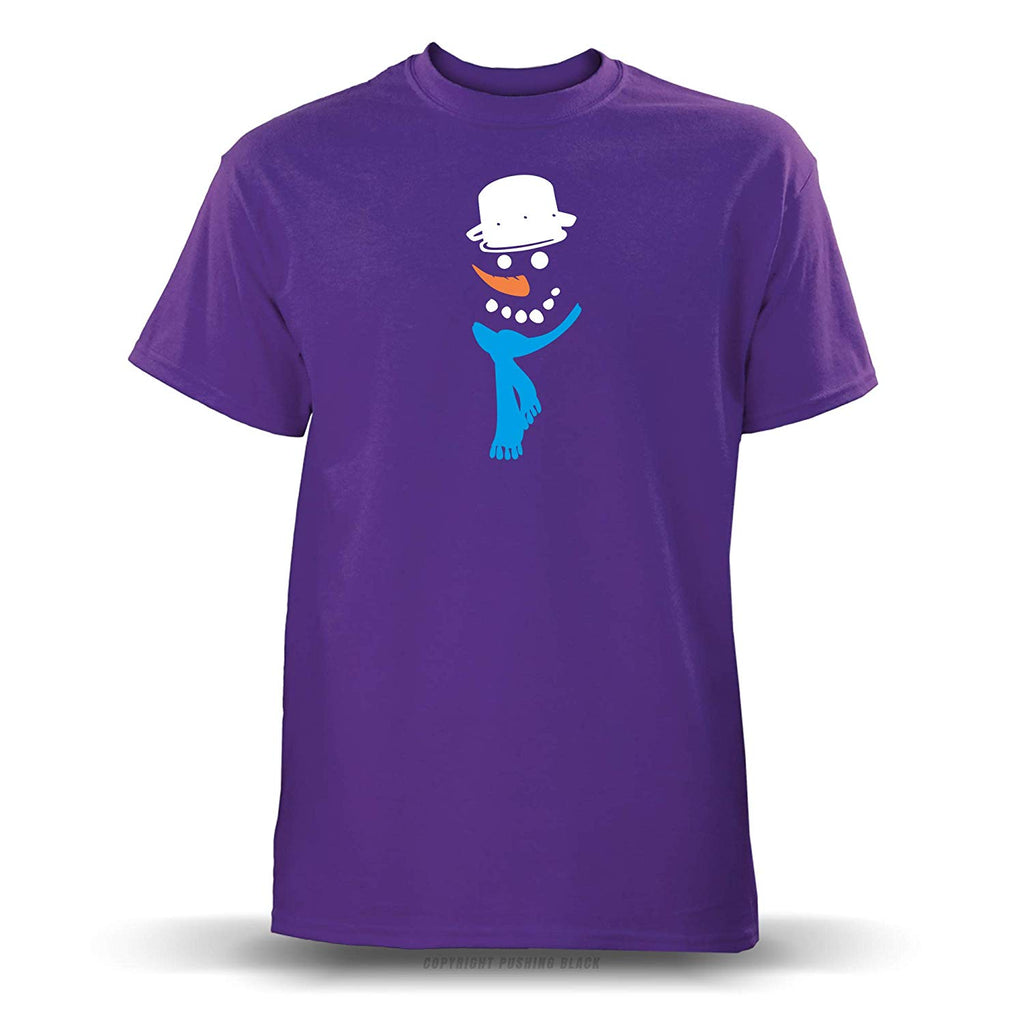 Frosty The Snowman' Unisex Purple T-Shirt