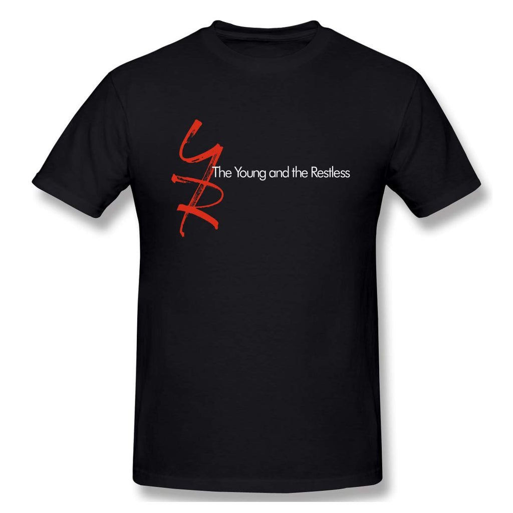 Funky Heritage Short Sleeve Young and The Restlessfor Men black T-Shirt