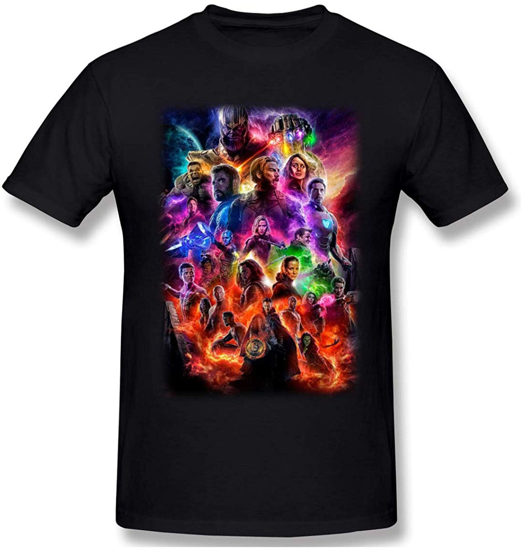 Funny for Avengers End Game Avengers Team's Signature Black 04 T-Shirt
