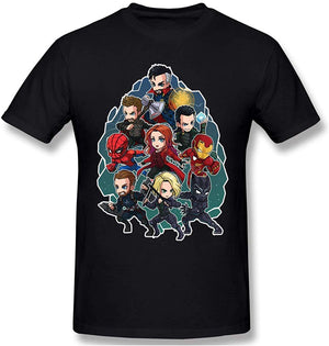 Funny for Avengers End Game Avengers Team's Signature Black 05 T-Shirt
