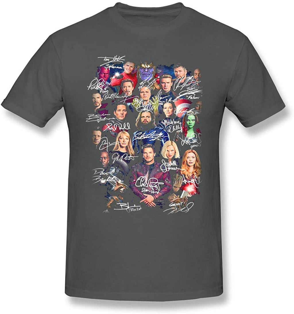 Funny for Avengers End Game Avengers Team's Signature Deep Heather T-Shirt
