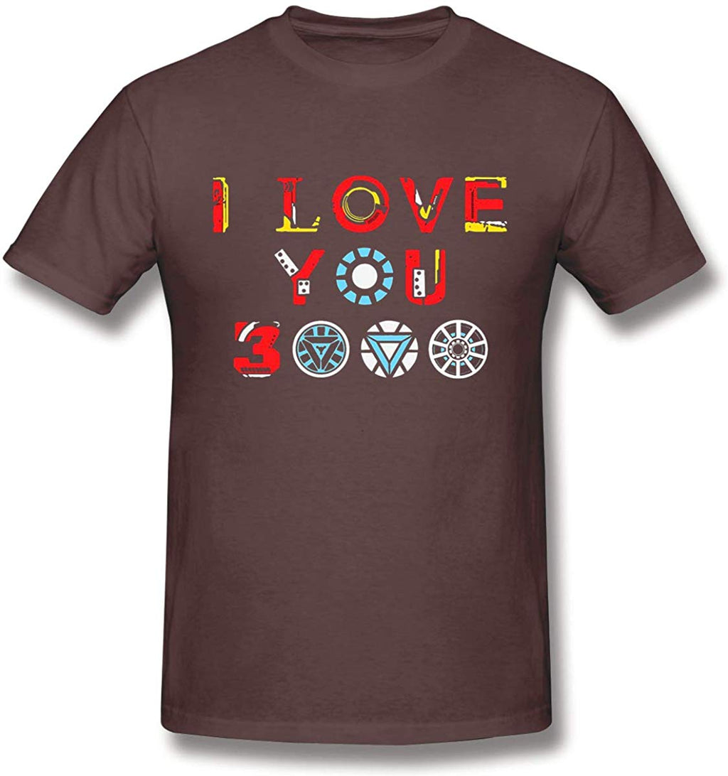 Funny for Avengers End Game Iron Man I Love You 3000 Coffee T-Shirt