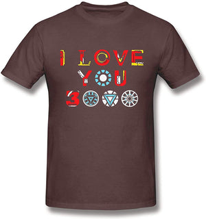 Funny for Avengers End Game Iron Man I Love You 3000 Coffee T-Shirt