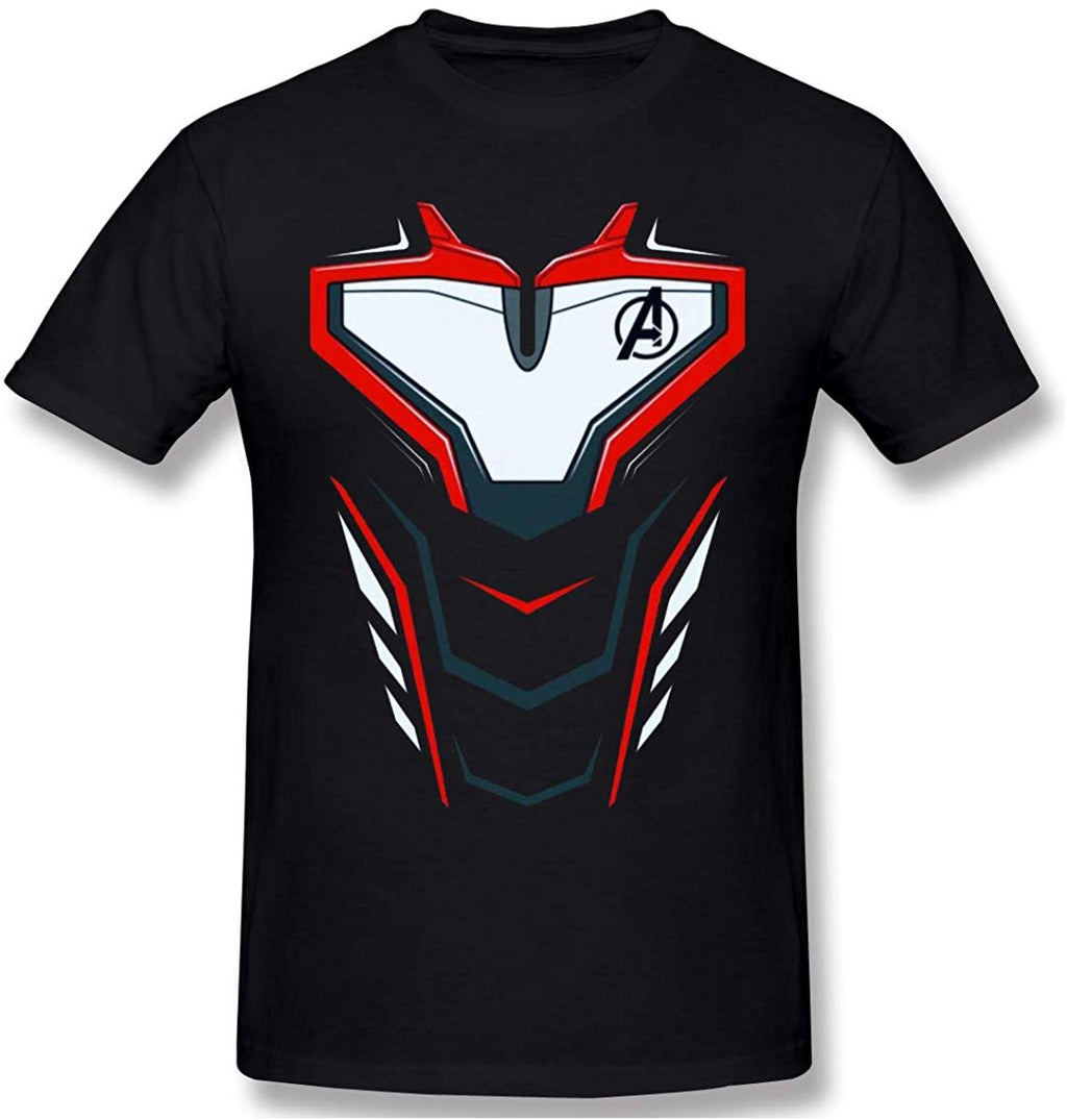 Funny for Avengers End Game Stan Lee and Super Heroes's Symbol Black 08 T-Shirt