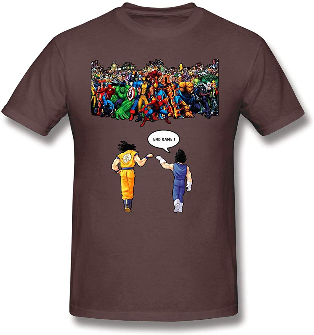 Funny for Avengers End Game Vs Goku and Vegeta Funny Coffee T-Shirt