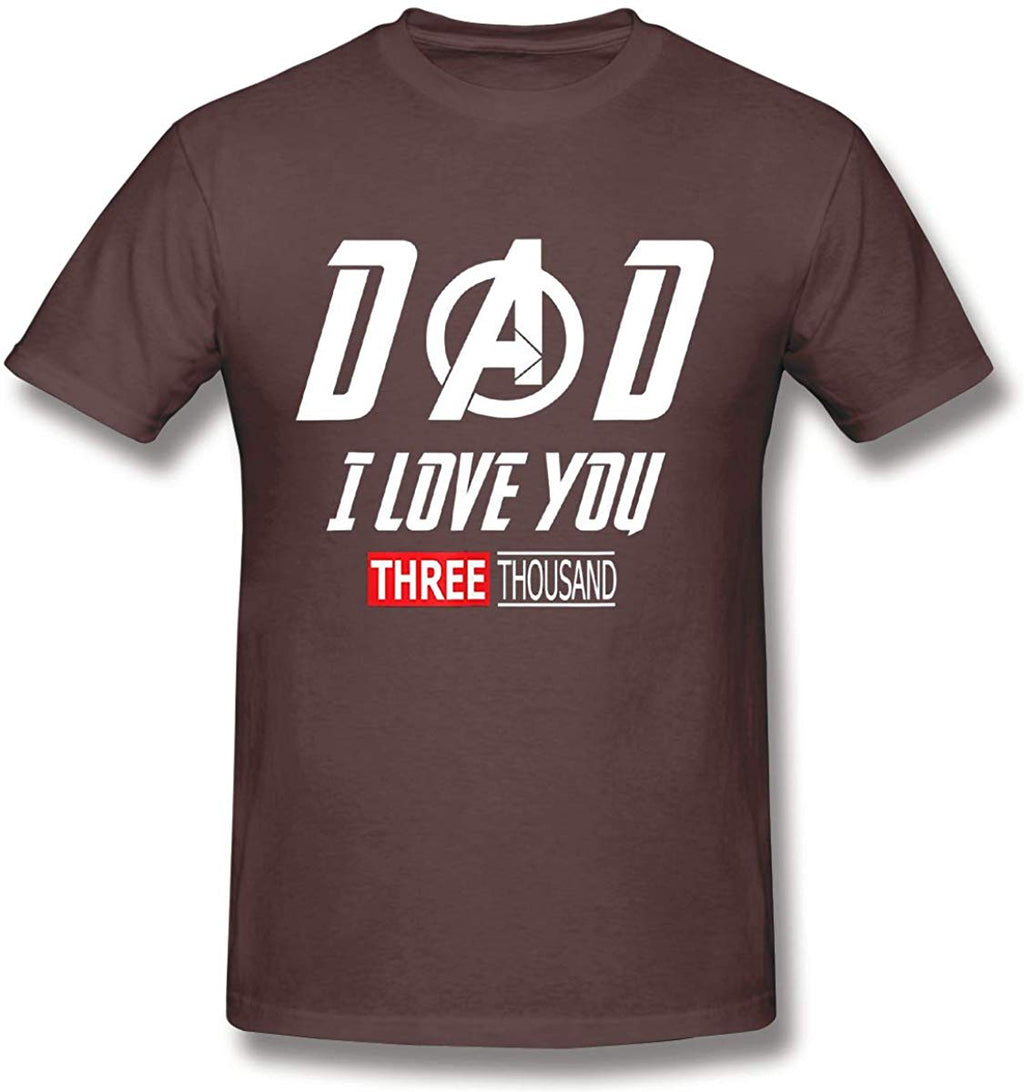 Funny for Avengers End Game and Iron Man Dad I Love You 3000 Coffee T-Shirt