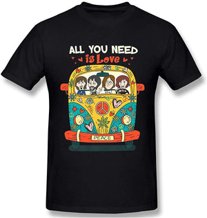 Funny for The Beatle All You Need is Love Black T-Shirt