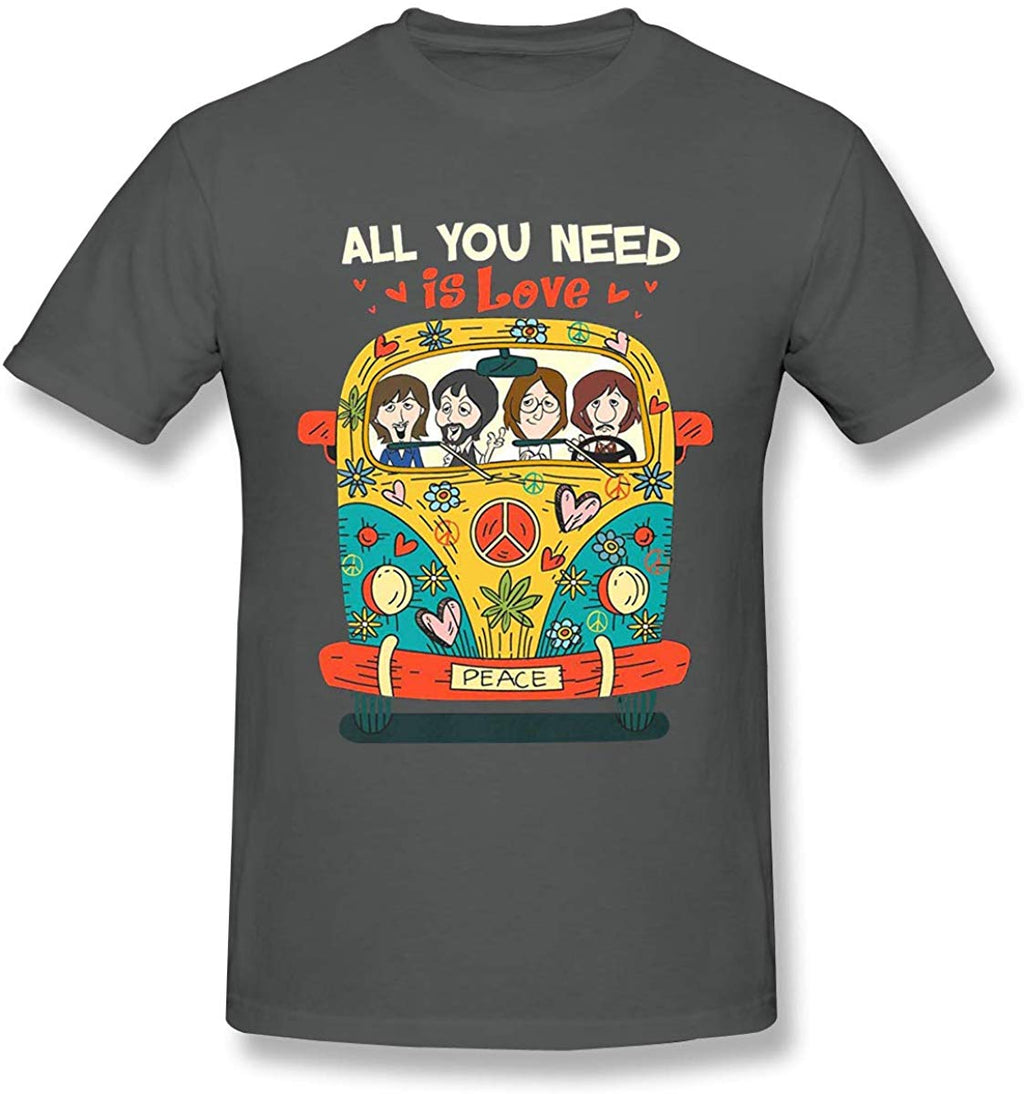 Funny for The Beatle All You Need is Love Deep Heather T-Shirt