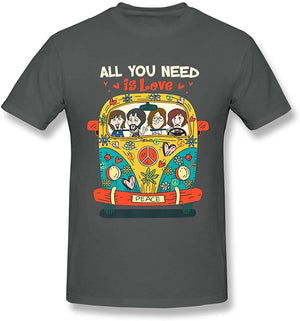 Funny for The Beatle All You Need is Love Deep Heather T-Shirt