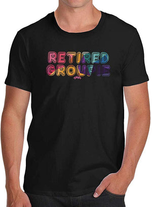 Funnyfor Men Reti Groupie Black T-Shirt