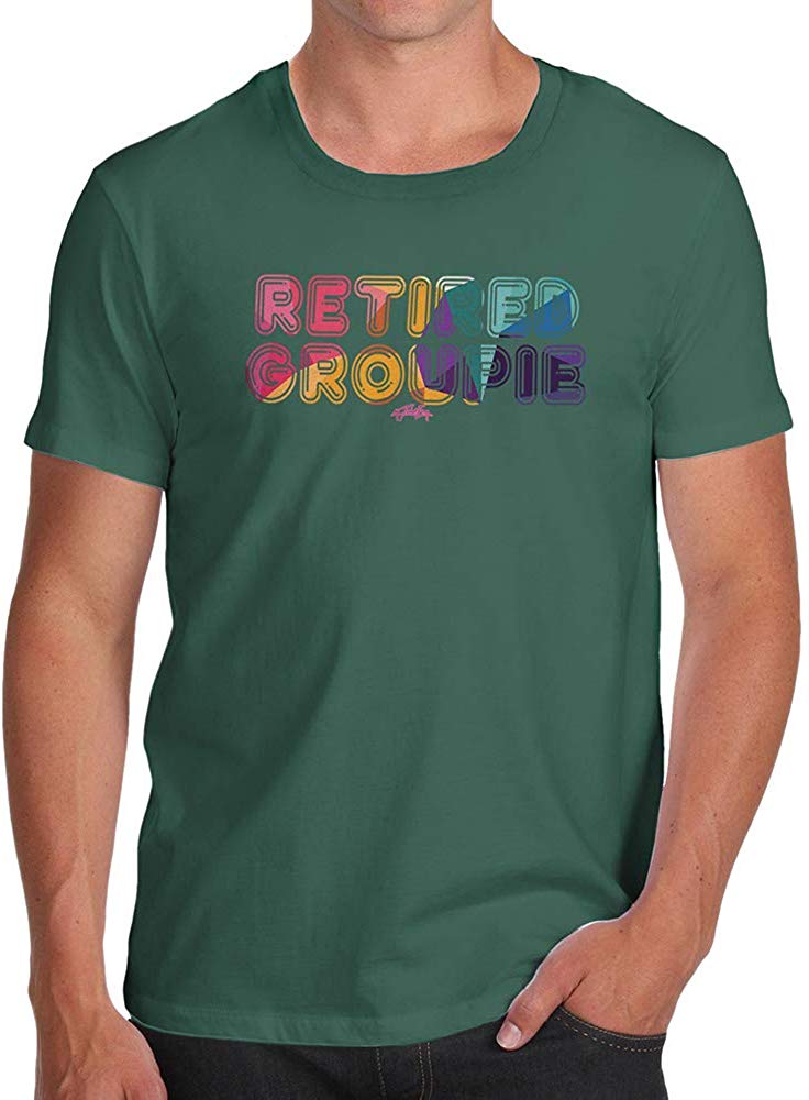 Funnyfor Men Reti Groupie Bottle Green T-Shirt