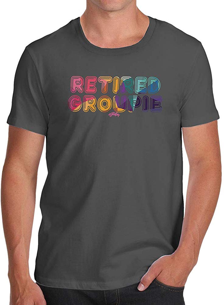 Funnyfor Men Reti Groupie Dark Grey T-Shirt