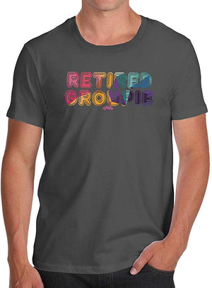 Funnyfor Men Reti Groupie Dark Grey T-Shirt