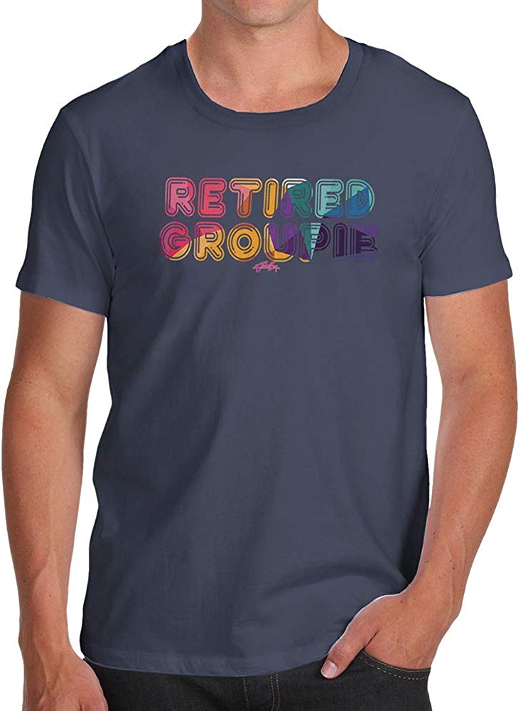 Funnyfor Men Reti Groupie Navy T-Shirt