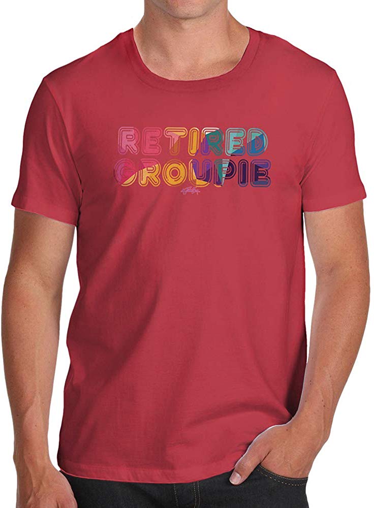Funnyfor Men Reti Groupie Red T-Shirt