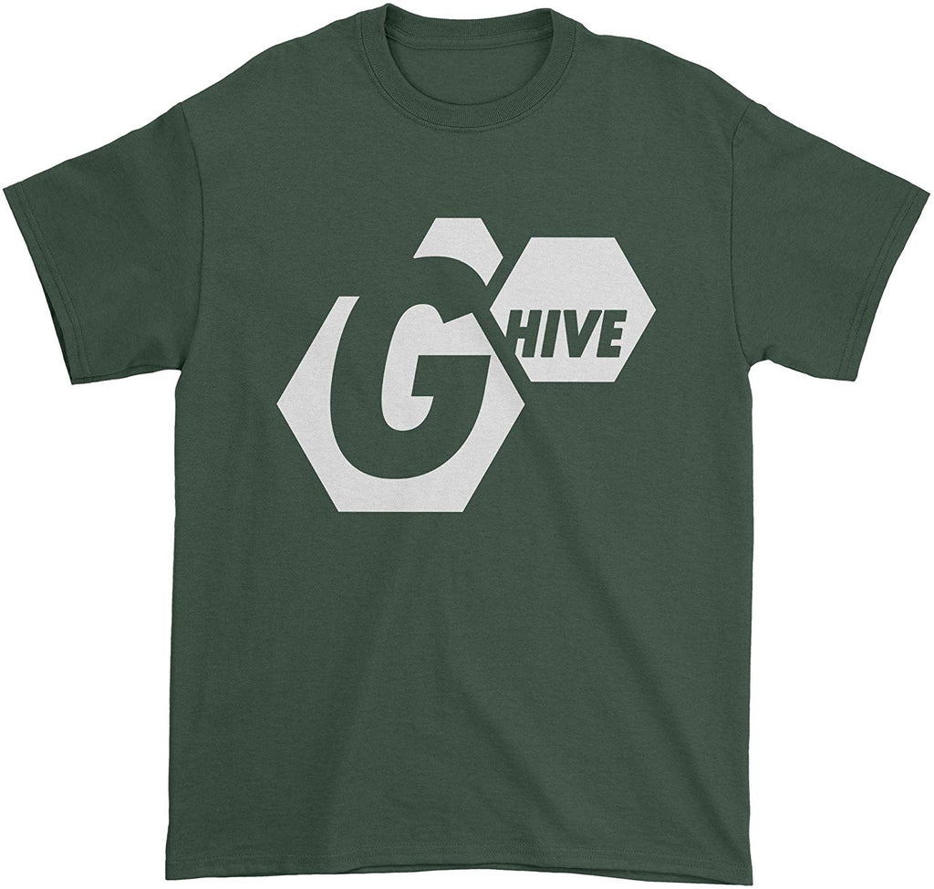 G Hive Gina Brooklyn G-Hive Mens Forest Green T-Shirt