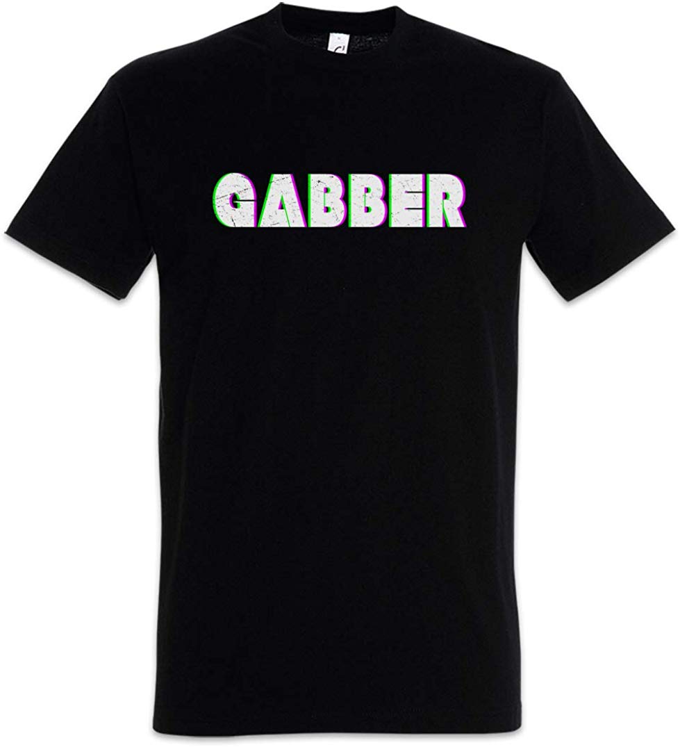 Gabber Glitch Men Natural T-Shirt