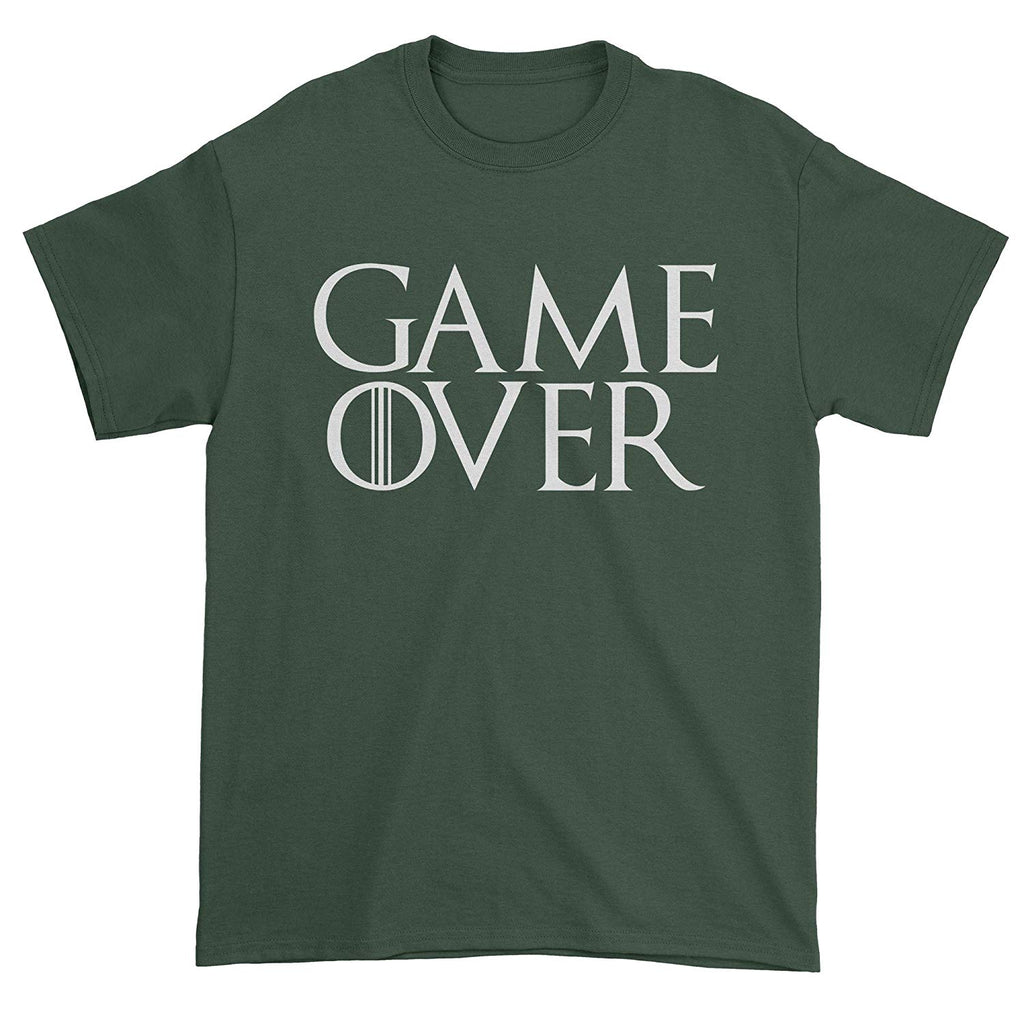 Game Over Thrones Mens Forest Green T-Shirt