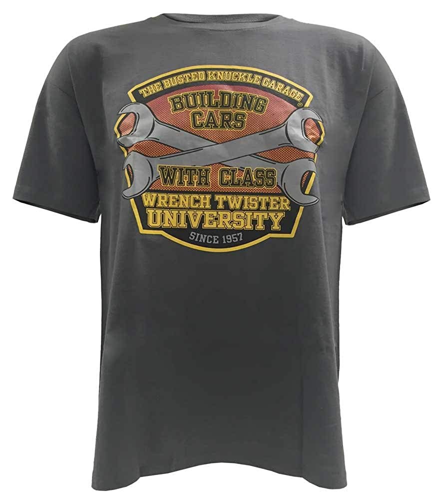 Garage Building Cars with Class BK129 yellow T-Shirt