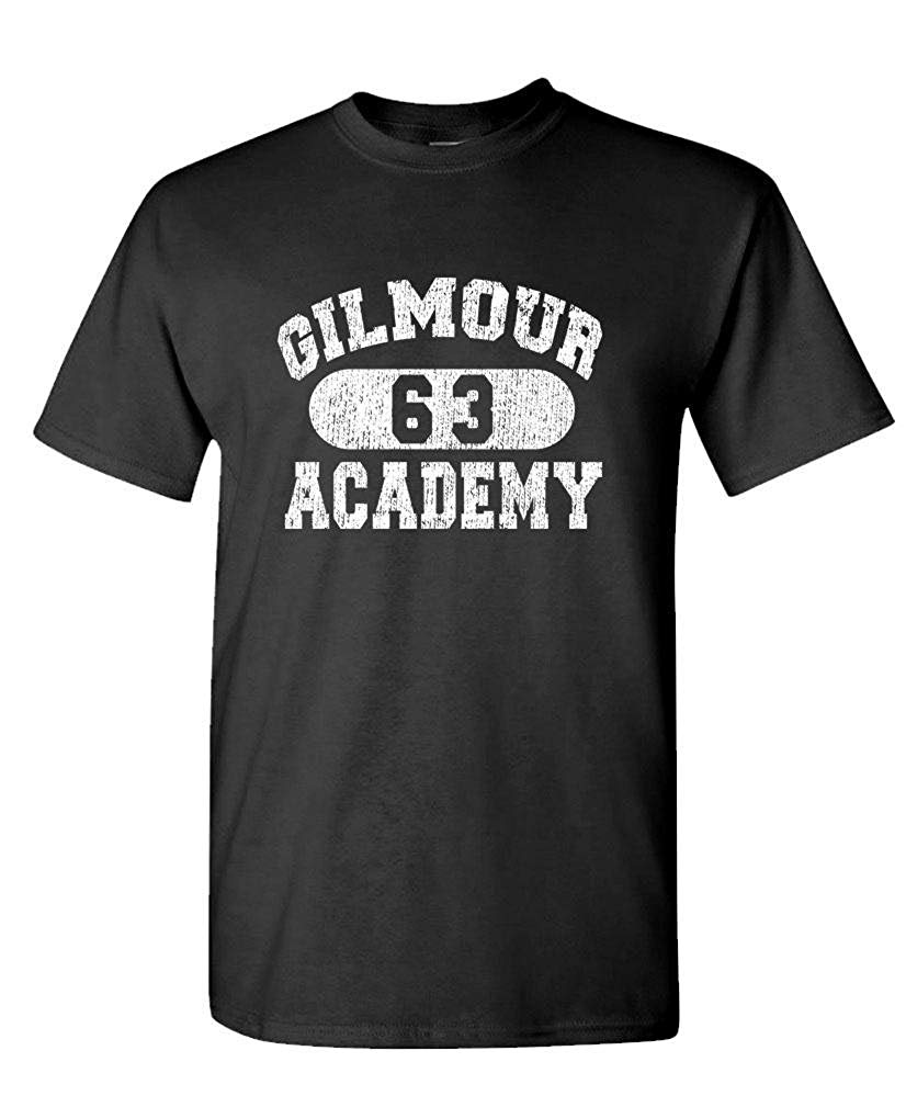 Gilmour Academy 63 Rock Music 70's Disco Mens Cotton Black T-Shirt