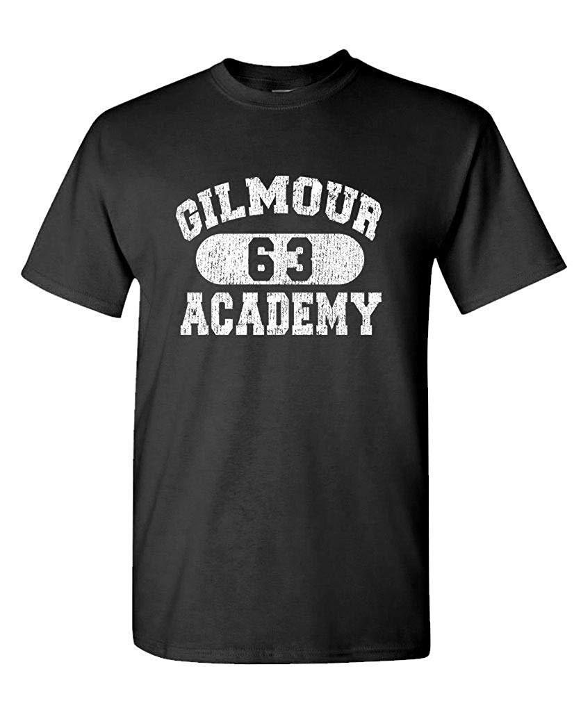 Gilmour Academy 63 Rock Music 70's Disco Mens Cotton Black Usa Made T-Shirt