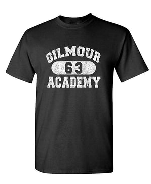 Gilmour Academy 63 Rock Music 70's Disco Mens Cotton Black Usa Made T-Shirt