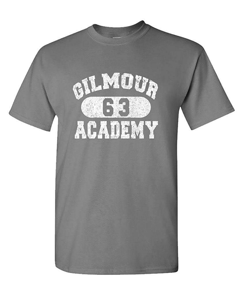 Gilmour Academy 63 Rock Music 70's Disco Mens Cotton Charcoal T-Shirt