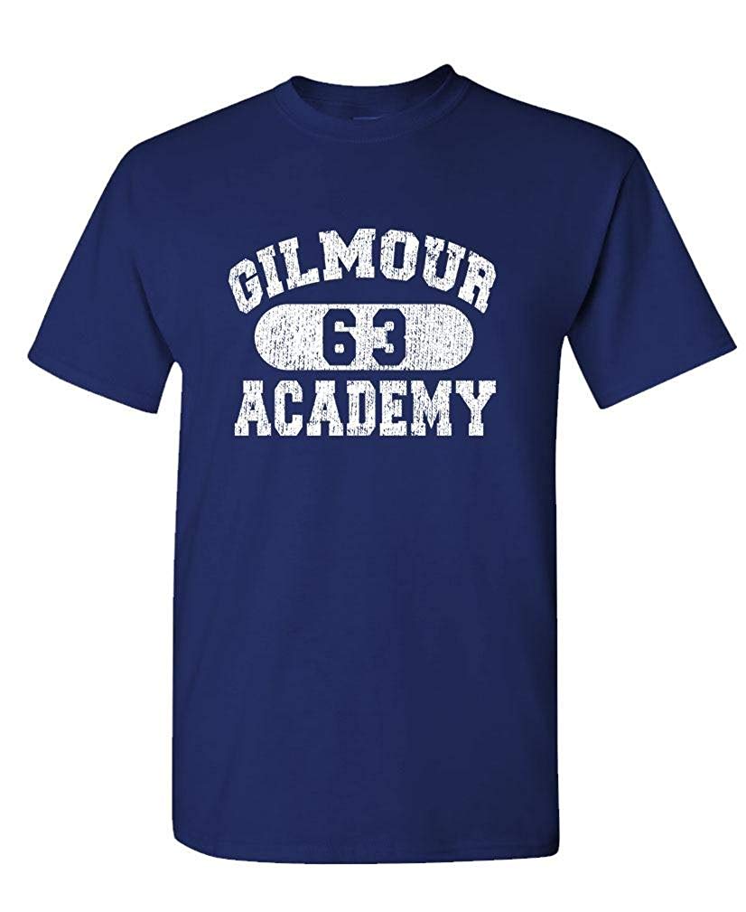 Gilmour Academy 63 Rock Music 70's Disco Mens Cotton Navy T-Shirt