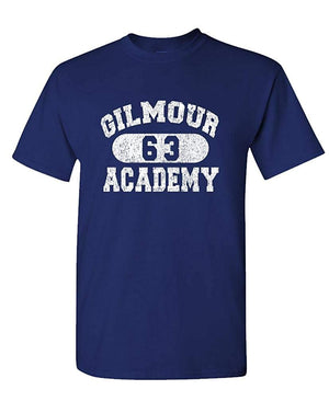 Gilmour Academy 63 Rock Music 70's Disco Mens Cotton Navy T-Shirt