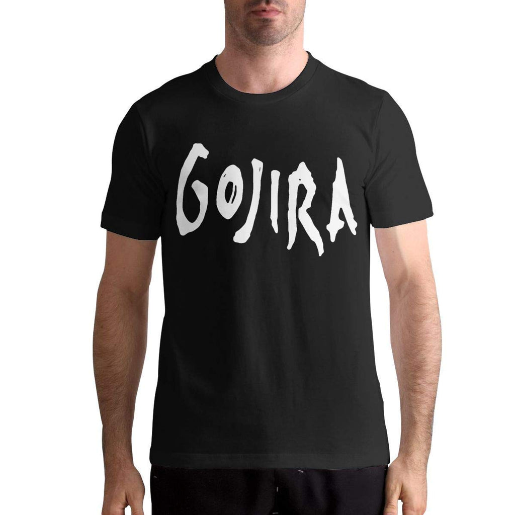 Gojira Breathable Man's Tops Short Sleeve 6 black T-Shirt