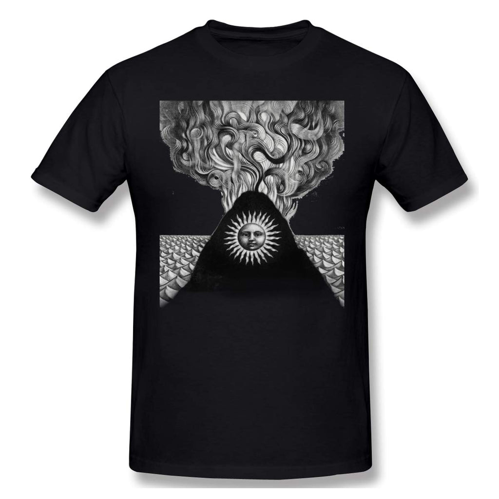 Gojira Men's New Short Sleeve Basic Cotton Black T-Shirt