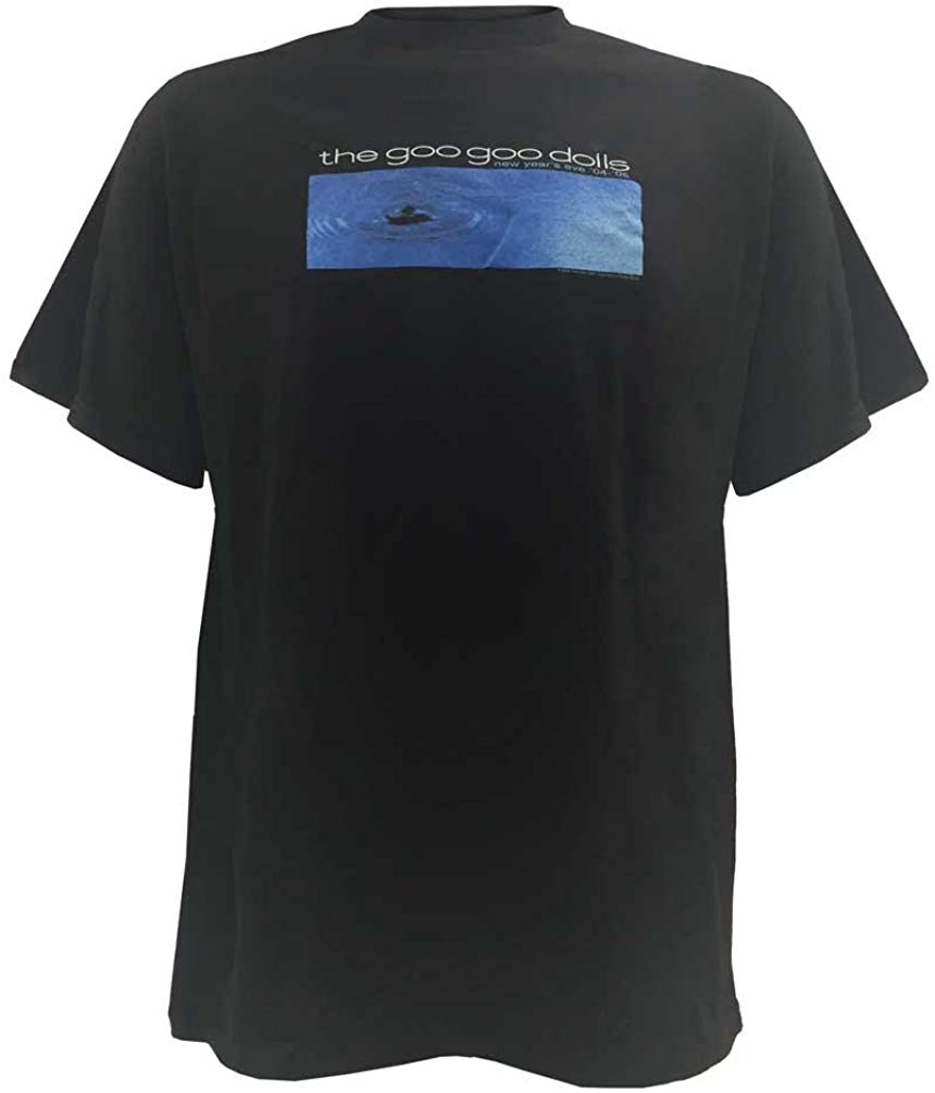 GooGoo Dolls MENS Water Drop Band Concert GooGoo Dolls-MenL black T-Shirt