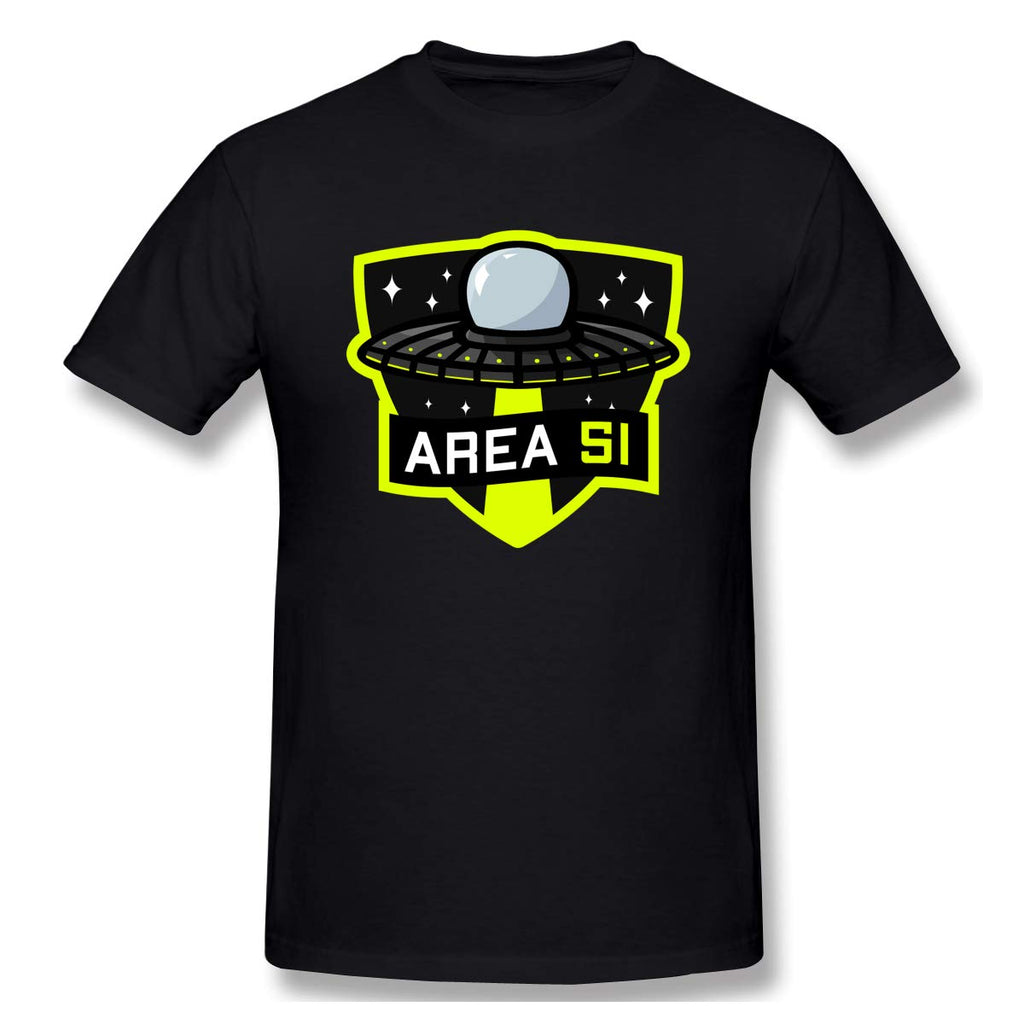 Graphic Heritage Short Sleeve Area 51for Men black T-Shirt