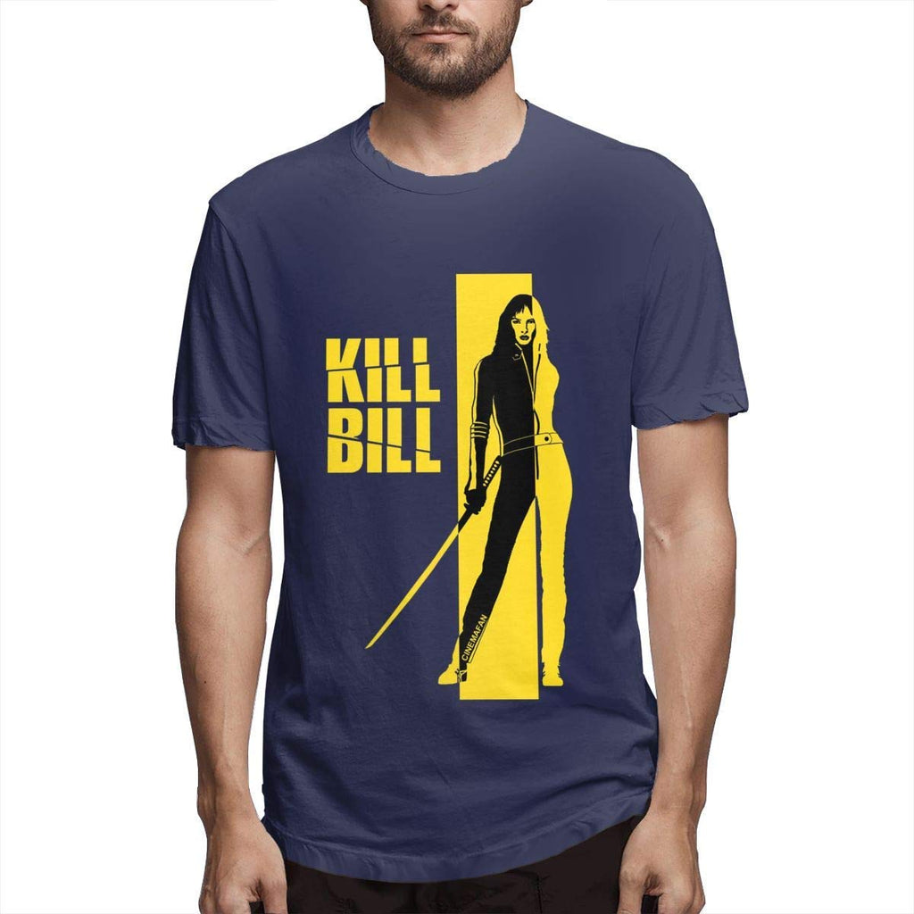 Graphic Heritage Short Sleeve Navy Kill Billfor Men Natural T-Shirt