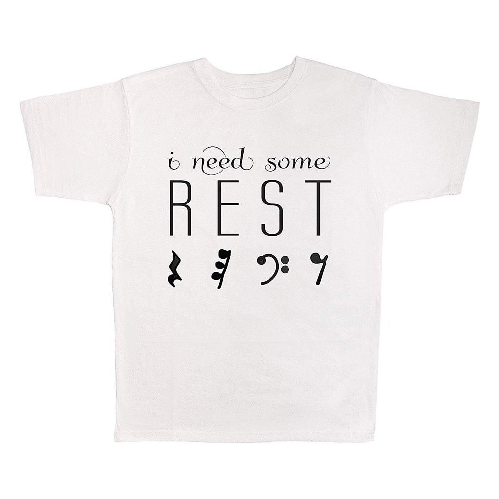I Need Some Rest Musician White T-Shirt