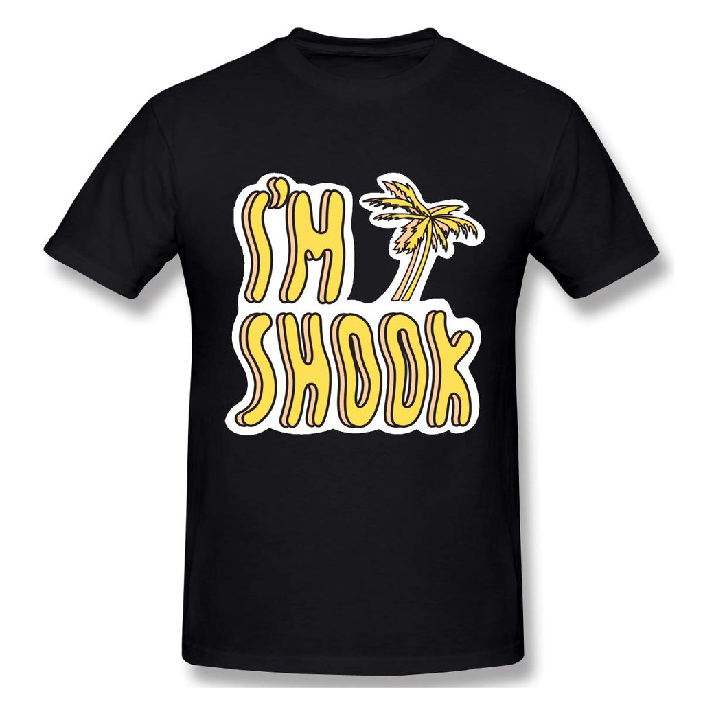 I'm Shook Popular Funny Cute Meme Fashion Short-Sleeved Black2 T-Shirt