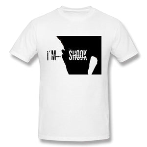 I'm Shook Popular Funny Cute Meme Fashion Short-Sleeved White1 T-Shirt