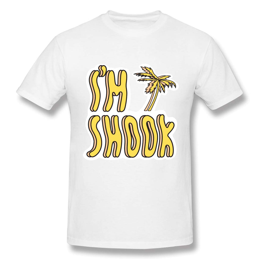 I'm Shook Popular Funny Cute Meme Fashion Short-Sleeved White2 T-Shirt