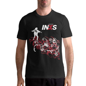 IN -Definitive Men Comfortable Short Sleeve Music Band Black T-Shirt